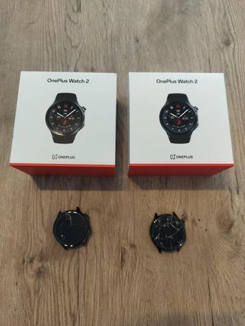 2x Oneplus watch 2 (scherm stuk) & accesoires, Oneplus, Avancer d'un pas, Enlèvement, Utilisé