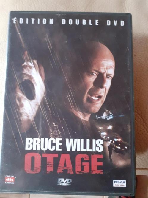 EDITION DOUBLE DVD-BRUCE WILLIS-OTAGE, CD & DVD, DVD | Action, Enlèvement ou Envoi