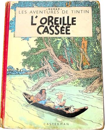 tintin L'oreille Cassée, Une BD, Enlèvement ou Envoi, Utilisé, Hergé