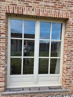 Fenêtre en bois blanc cassé, Bricolage & Construction, Enlèvement, Bois