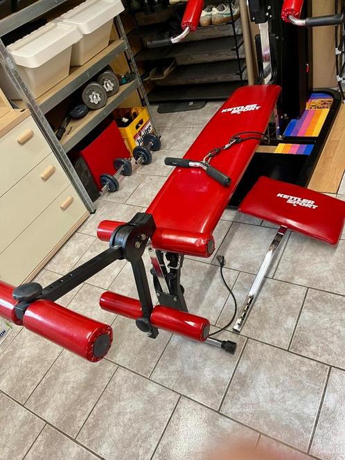 Kettler Multitrainer 7408-00 – Professionele Lode-gewichten, Sport en Fitness, Fitnessapparatuur, Gebruikt, Krachtstation, Armen