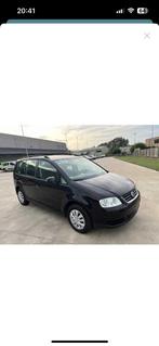 Volkswagen toeran 1,9 diesel, Auto's, Zwart, 5 deurs, Particulier, Euro 4