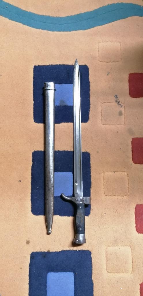 M1892 Berthier militaire bajonet, Verzamelen, Militaria | Tweede Wereldoorlog, Verzenden
