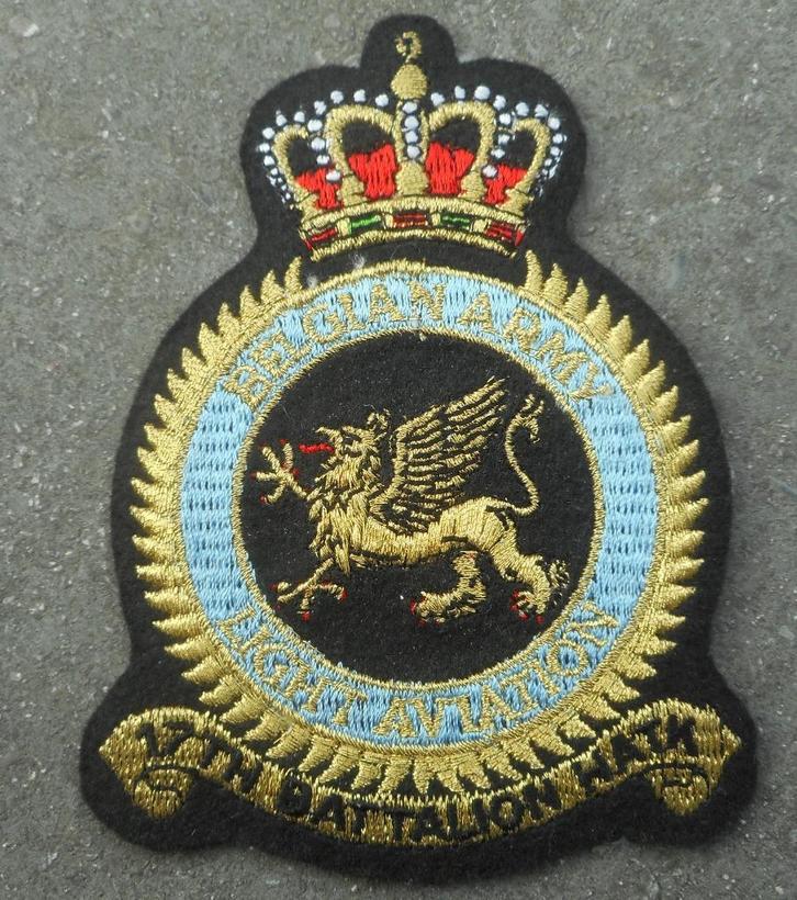 BELGIQUE: ABL / FORCE AERIENNE - AVIATION LEGERE - INSIGNE, Verzamelen, Militaria | Algemeen, Luchtmacht, Embleem of Badge, Verzenden