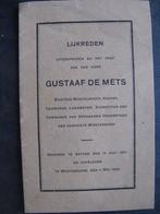 lijkrede door pastoor Alfons Mervillie, Verzamelen, Bidprentjes en Rouwkaarten, Verzenden
