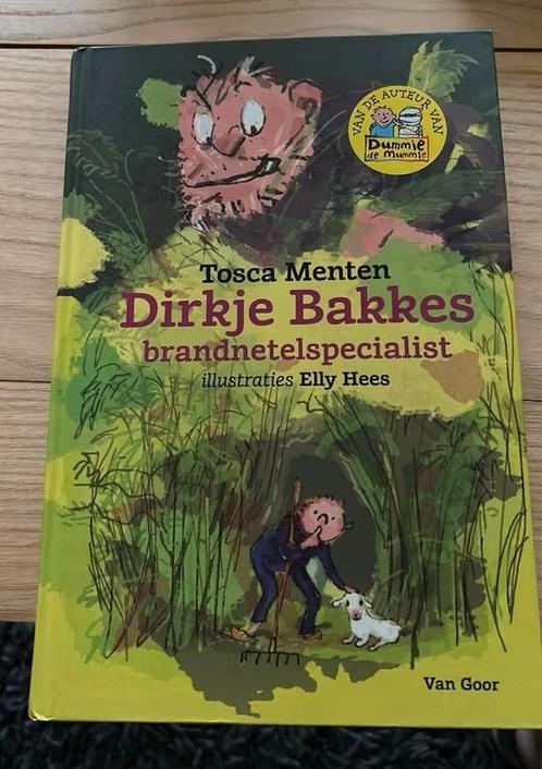 Tosca Menten - Dirkje Bakkes, brandnetelspecialist, Boeken, Kinderboeken | Jeugd | 10 tot 12 jaar, Zo goed als nieuw, Ophalen of Verzenden
