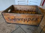 Schweppes houten krat 1972, Verzamelen, Ophalen of Verzenden