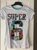 T-shirt maat s van superdry, Kleding | Dames, T-shirts, Grijs, Superdry, Ophalen of Verzenden, Zo goed als nieuw
