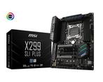MSI X299 SLI PLUS, Computers en Software, Moederborden, DDR4, Nieuw, Ophalen of Verzenden, ATX