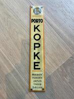 Zeldzaam oud deurpostje / reclamebord Porto, Verzamelen, Ophalen, Gebruikt, Reclamebord