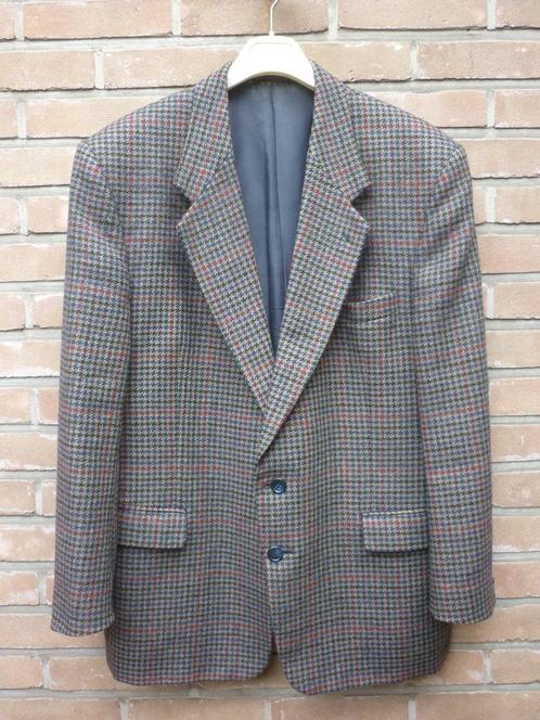 Geruite Wollen Blazer Villa Romana, Kleding | Heren, Kostuums en vesten, Nieuw, Maat 52/54 (L), Blauw, Ophalen of Verzenden