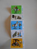 5 Stickers Lucky Luke 1988 Sabena Rode Kruis, Verzamelen, Ophalen of Verzenden
