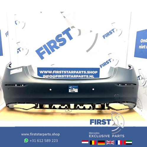 A2238859700 W223 ACHTERBUMPER S Klasse 2024 ZWART WIT GRIJS, Auto-onderdelen, Carrosserie, Bumper, Mercedes-Benz, Voor, Gebruikt