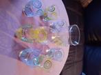 Karaf met 6 glazen, Ophalen, Overige stijlen, Compleet servies, Glas