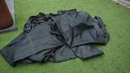 Groot zwart doek 1m80 hoog 25 m breed, Tuin en Terras, Ophalen, Gebruikt