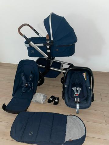 Joolz Day kinderwagen Earth Parrot Blue 3-in-1 Compleet  beschikbaar voor biedingen