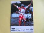 wielerkaart 2000 team esp  vtt miguel martinez signe, Sports & Fitness, Cyclisme, Comme neuf, Envoi