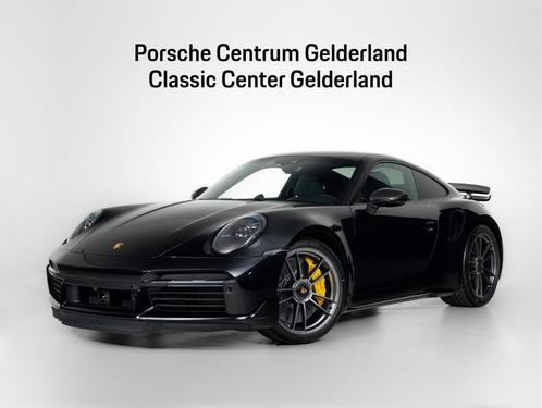 Porsche 992 Turbo S, Auto's, Porsche, Bedrijf, 4x4, Lederen bekleding, Metaalkleur, Benzine, Coupé, Automaat, Zwart, Zwart, Onderhoudsboekje