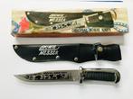 Vintage jaren 80 BOWIE KNIFE  Vast mes + hoes NIB, Neuf