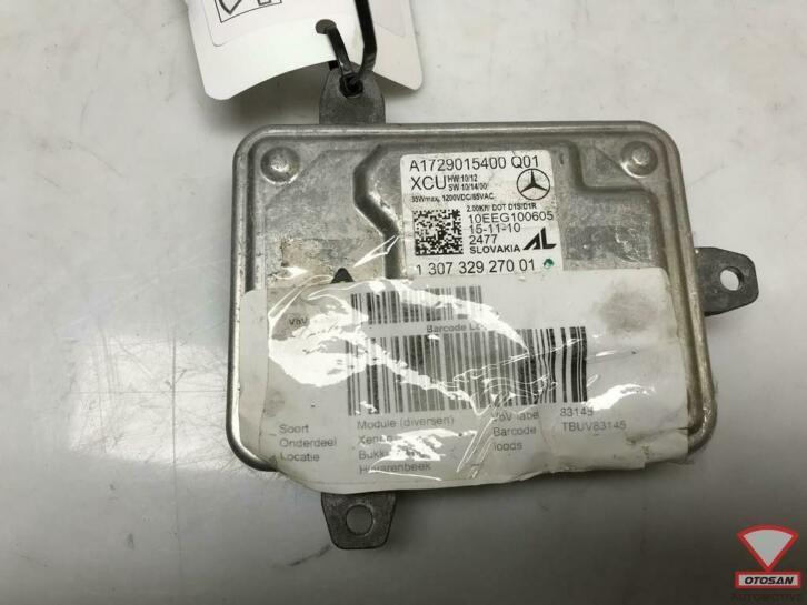 mercedes a b c e s cla xenon module starter a1729015400 477, Auto-onderdelen, Verlichting, Mercedes-Benz, Gebruikt