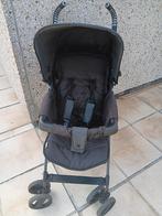 Hauck plooibuggy zwart met verstelbare rugleuning., Kinderen en Baby's, Buggy's, Ophalen, Zo goed als nieuw, Verstelbare rugleuning