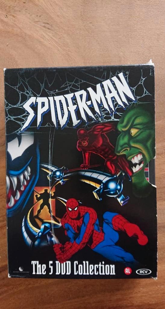 Spiderman - Animated Collection - 5-DVD slimcase Box, Cd's en Dvd's, Dvd's | Tekenfilms en Animatie, Gebruikt, Amerikaans, Tekenfilm