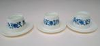 Set van 3 vintage plastic Dpb eierdopjes, Ophalen