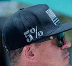 Pet 5% nutrition gym lifestyle snapback amerikaanse vlag usa, Ophalen of Verzenden, Nieuw, One size fits all, Pet