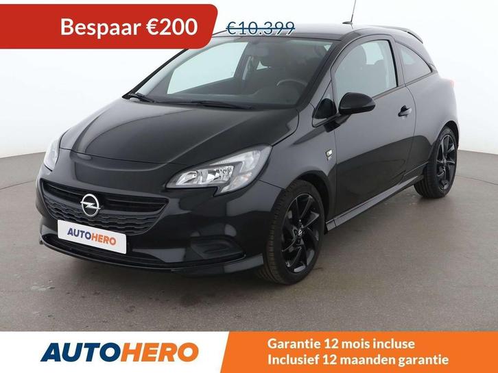Opel Corsa 1.2 Black Edition (bj 2019), Auto's, Opel, Te koop, Corsa, ABS, Airbags, Airconditioning, Android Auto, Apple Carplay