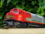 Santa Fe diesellocomotief - Lima - HO, Hobby en Vrije tijd, Modeltreinen | H0, Ophalen of Verzenden, Zo goed als nieuw, Lima, Gelijkstroom