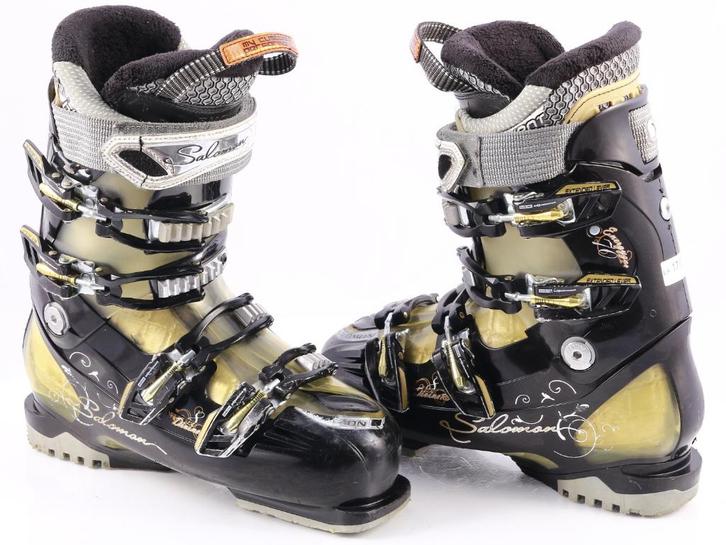 Chaussures de ski 38 38.5 39 EU pour femmes SALOMON, Sports & Fitness, Ski & Ski de fond, Utilisé, Chaussures, Salomon, Carving
