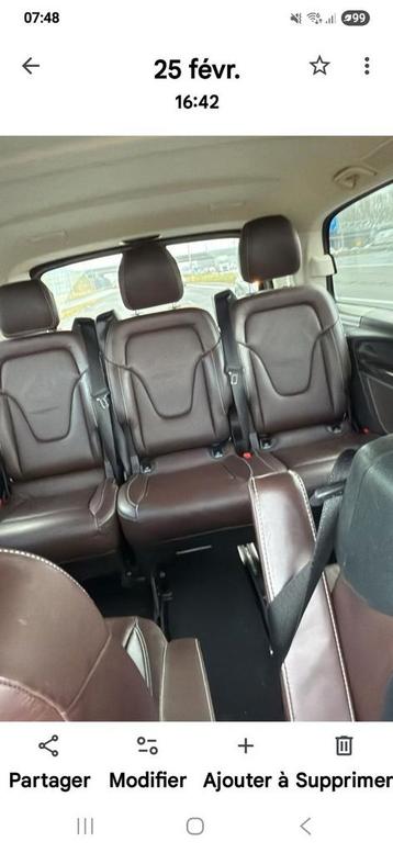 lederen stoelen nieuw Tartuffo Mercedes Klasse V 250 300 447 beschikbaar voor biedingen