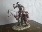 Statue de Capodimonte Don Quichotte, Enlèvement