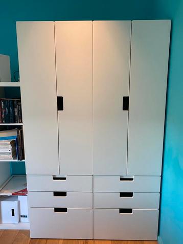 Stuva ensemble garde robe blanc, 100 à 150 cm, Utilisé, 50 à 75 cm, 150 à 200 cm
