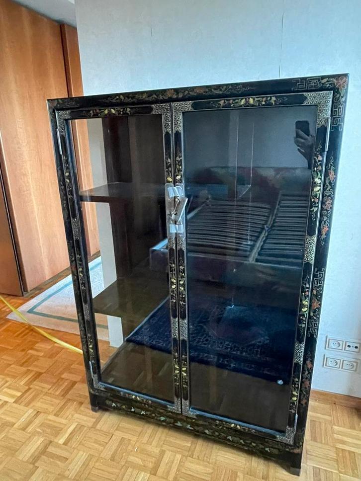 Chinese vitrinekast, Antiek en Kunst, Antiek | Meubels | Kasten, Ophalen