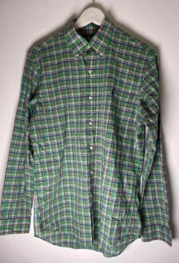 Chemise à carreaux Ralph Lauren vert medium