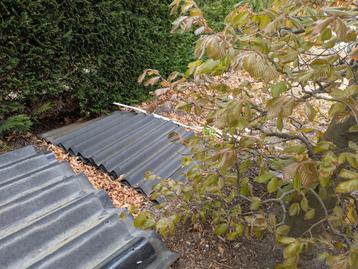 Golfplaten, Doe-het-zelf en Bouw, Ophalen, Gebruikt