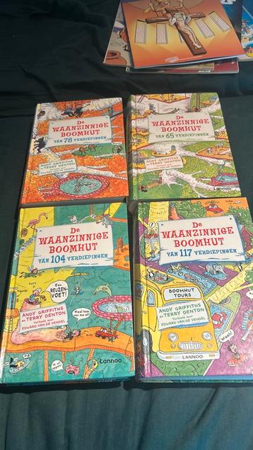 De waanzinnige boomhut boeken (4) beschikbaar voor biedingen