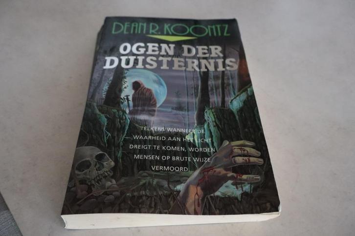 Boek -  Ogen der duisternis. triller, Boeken, Thrillers, Zo goed als nieuw, Europa overig, Ophalen of Verzenden
