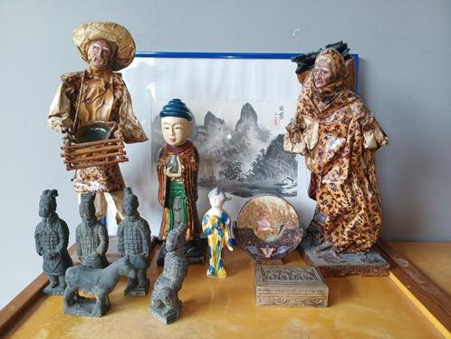 Verzameling Oosterse decoratieve spulletjes, Antiek en Kunst, Curiosa en Brocante, Ophalen of Verzenden