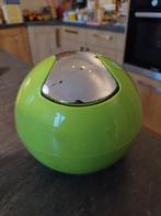 Poubelle de table vintage vert pomme, Huis en Inrichting, Ophalen of Verzenden, Zo goed als nieuw, Groen