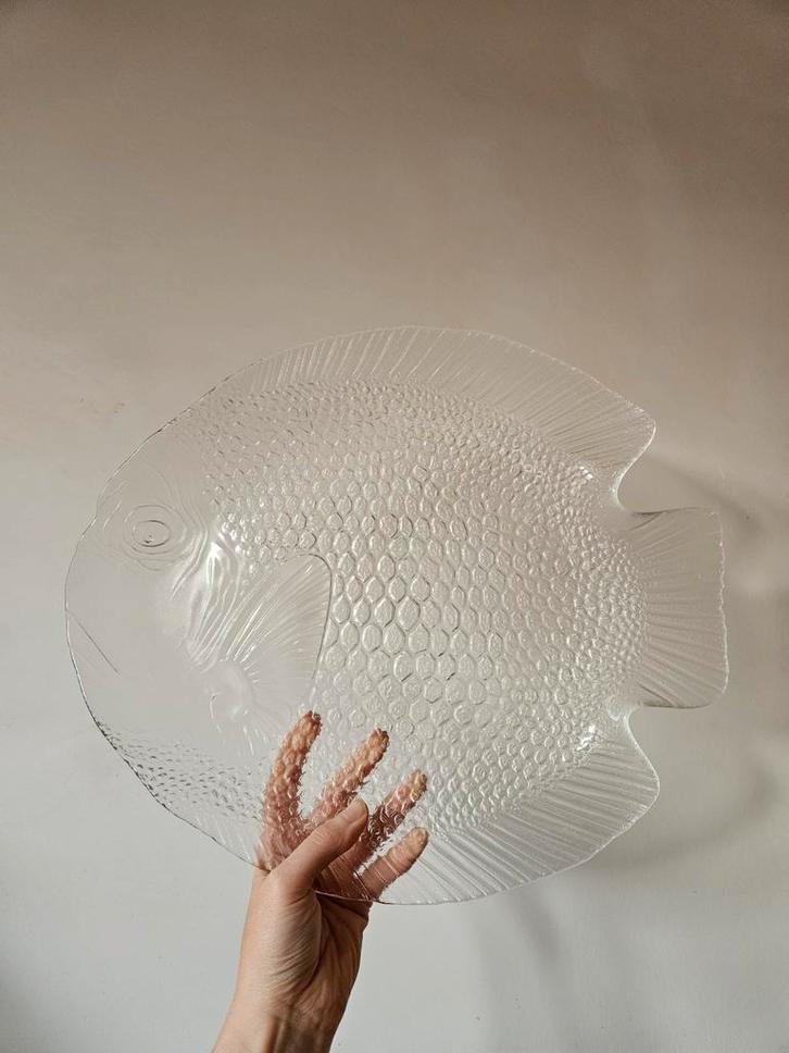 vintage vis schalen, Maison & Meubles, Cuisine | Vaisselle, Comme neuf, Balance ou Balances, Uni, Verre, Enlèvement