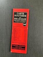Ancien Carte Routiere de Belgique Girault Gilbert ca 1937, Enlèvement ou Envoi, Comme neuf