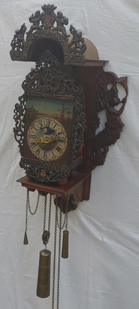 grande horloge de chaise frisonne, Antiquités & Art, Antiquités | Horloges, Enlèvement