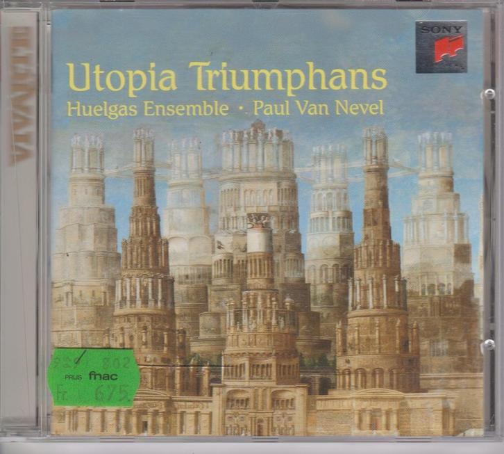 FULL CD - UTOPIAH TRIUMPHANS, Cd's en Dvd's, Cd's | Klassiek, Zo goed als nieuw, Vocaal, Middeleeuwen en Renaissance, Ophalen of Verzenden