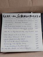 14 -tal oude en gebeden kerkboeken vanaf 1915, Boeken, Godsdienst en Theologie, Ophalen of Verzenden, Zo goed als nieuw