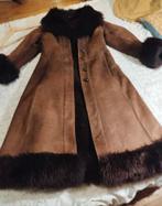 Prachtige vintage jas van schapenvacht uit de jaren 70 —, Bruin, El Corte Inglés, Gedragen, Ophalen