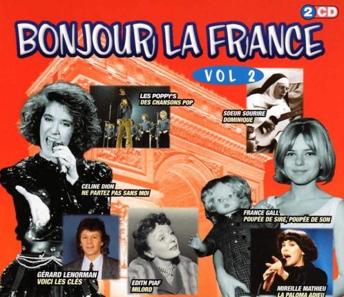 CD Bonjour la France Volume 2 (2CD), CD & DVD, CD | Compilations, Utilisé, Coffret, Enlèvement ou Envoi