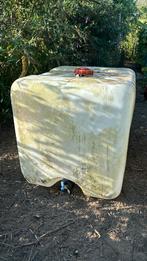 Ibc container met vlinderklep, Ophalen, Kunststof, Met kraantje, 150 liter of meer