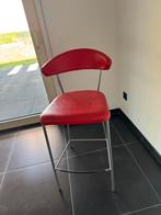 Rode barkrukken, Ophalen, Gebruikt, 60 tot 90 cm, Metaal